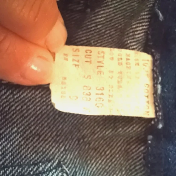 Vintage SASSON 80'S Straight Leg Jeans - Picture 11 of 12